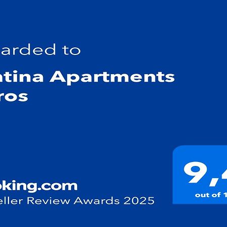Matina Apartments Tyros Exterior photo